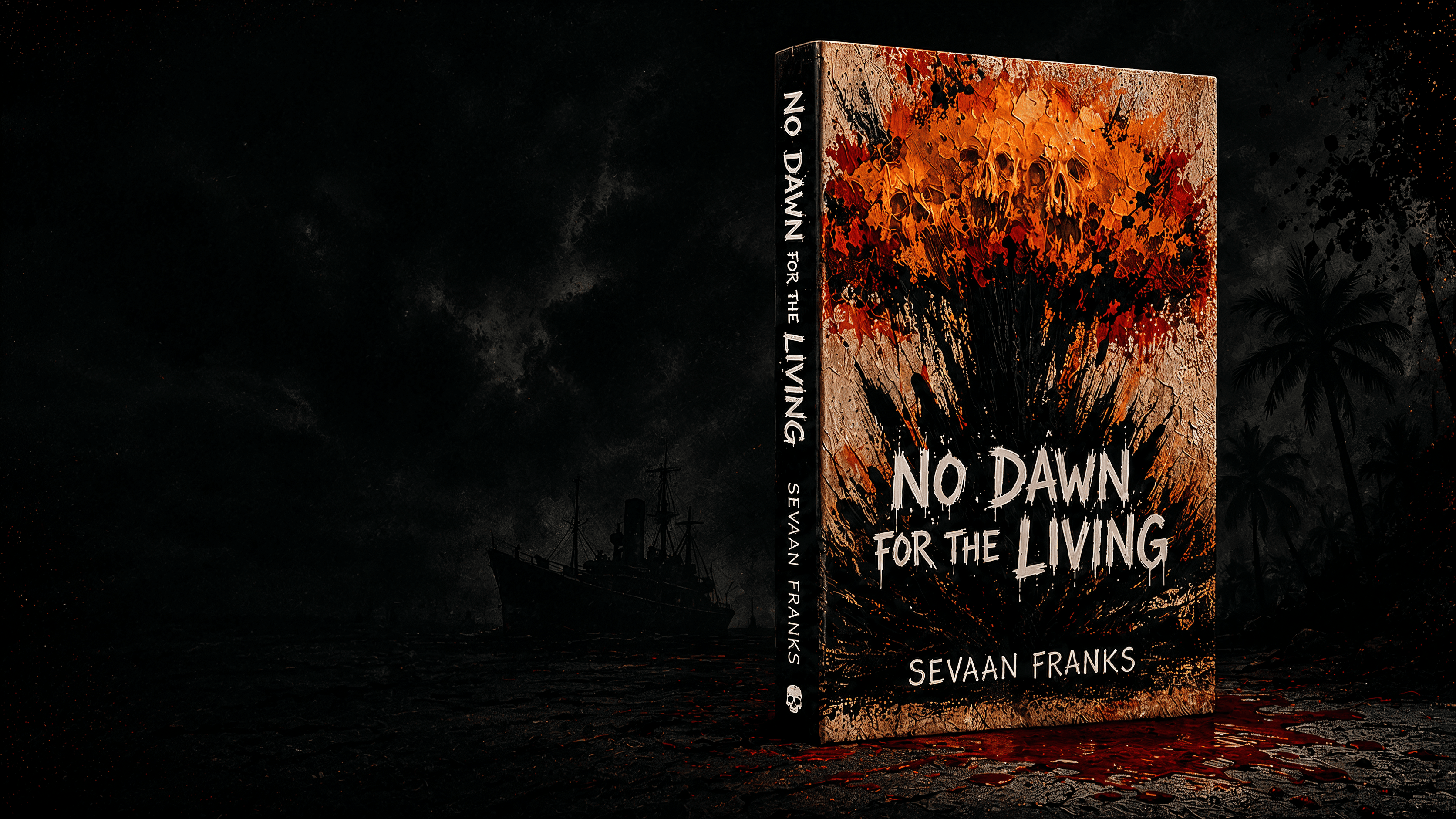 No Dawn for the Living — hardcover on a cursed shore