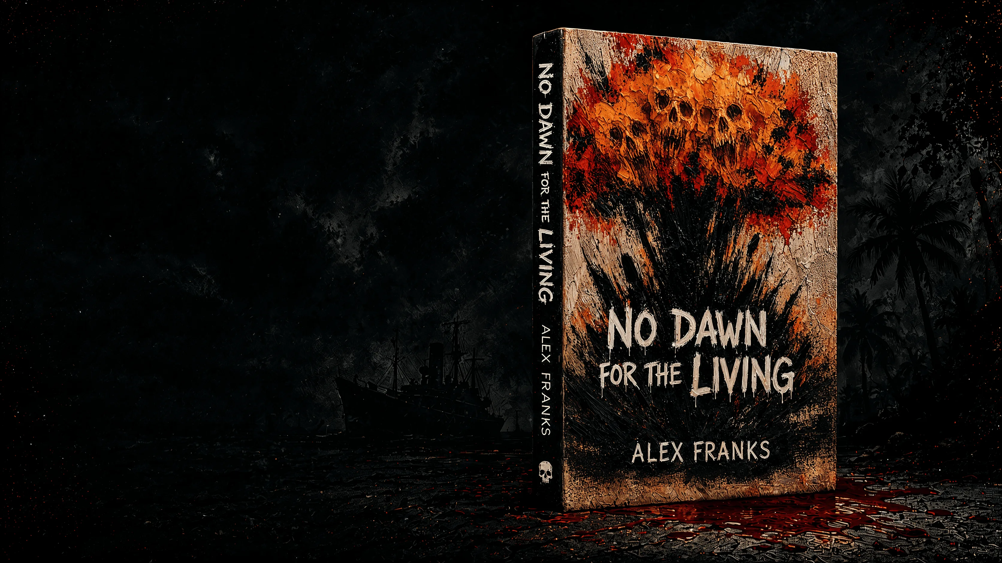 No Dawn for the Living — hardcover on a cursed shore